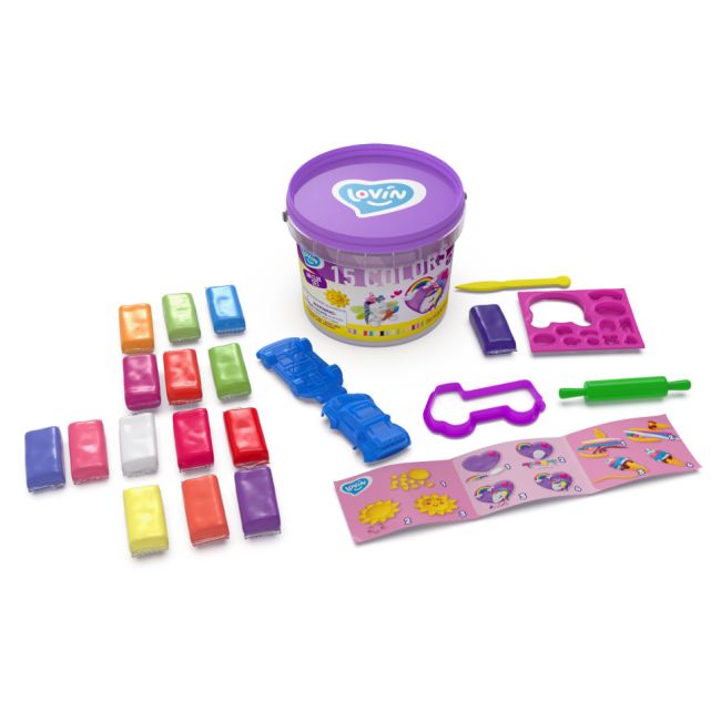 Set de creatie cu argila usoara, Lovin&#039;Do, Magic Creatures KRTOK70145