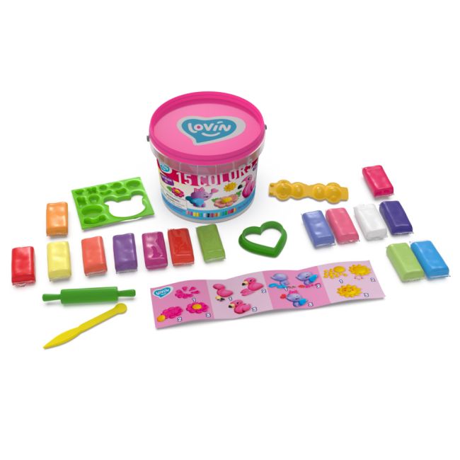 Set plastilina 100% ECO, Lovin&#039;Do, Cute Animals KRTOK41165