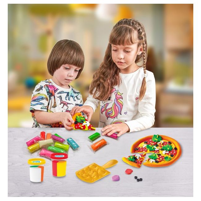 Set plastilina 100% ECO, Lovin&#039;Do, Pizza Time KRTOK41143