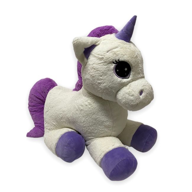 UNICORN DE PLUS 80 CM ALB VIVStip171