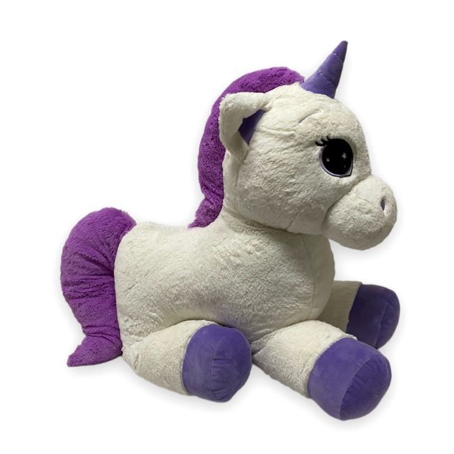 UNICORN DE PLUS 80 CM ALB VIVStip171