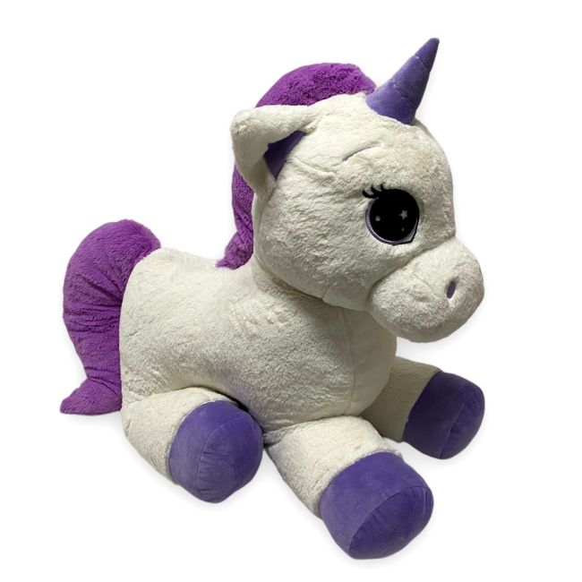 UNICORN DE PLUS 80 CM ALB VIVStip171