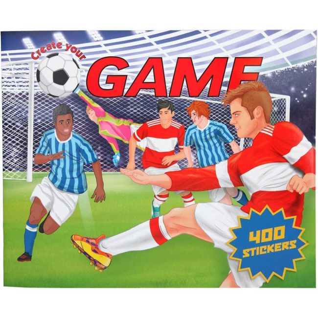 Carte cu 400 stickere Create Your Football Game Depesche PT11405 BBJPT11405_Initiala