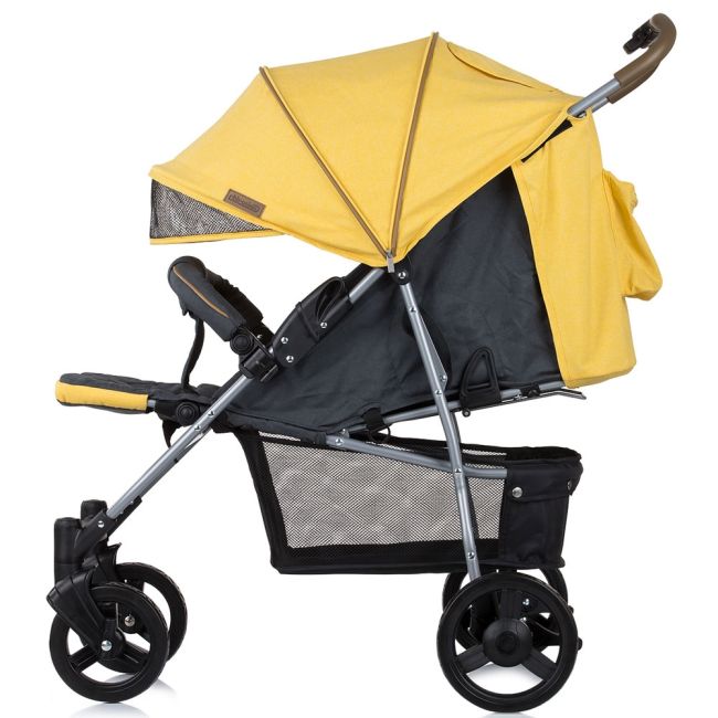 Carucior sport chipolino mixie banana cu husa picioare hublkmxf2202ba