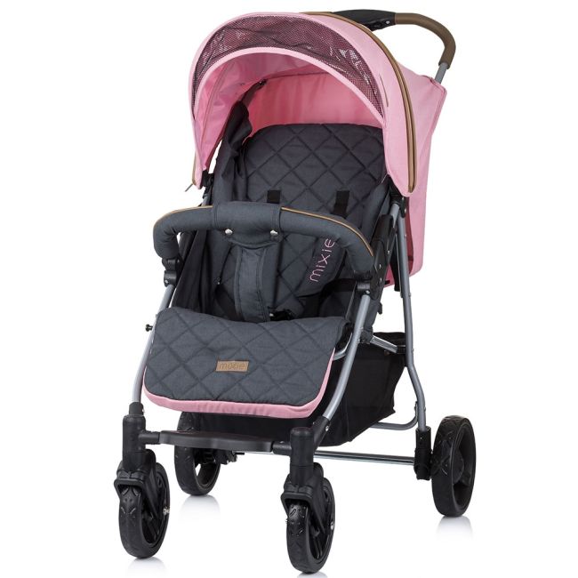 Carucior sport chipolino mixie blush cu husa picioare hublkmxf2204bh