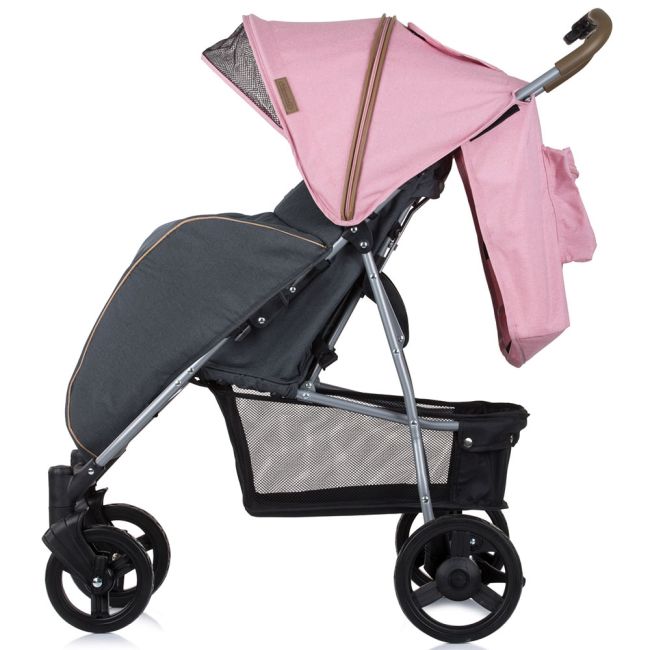 Carucior sport chipolino mixie blush cu husa picioare hublkmxf2204bh