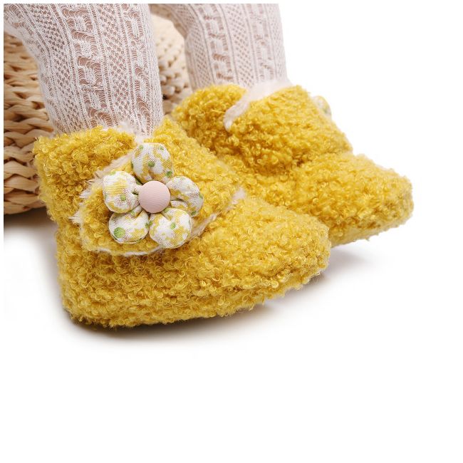 Cizmulite galben mustar pentru fetite - Floricica LIhz0551-2-sa5