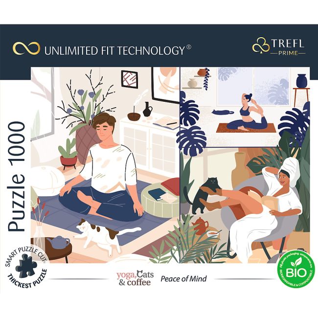 PUZZLE TREFL UFT 1000 LINISTEA SUFLETEASCA VIV10695