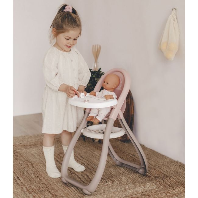 Scaun de masa pentru papusi smoby baby nurse maro hubs7600220370