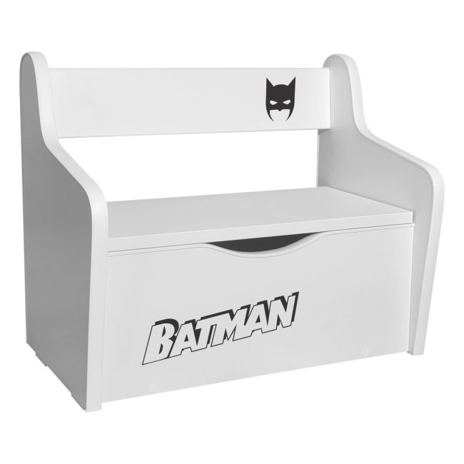 Bancuta Copii Batman Alb - Asc-bn-bat-alb