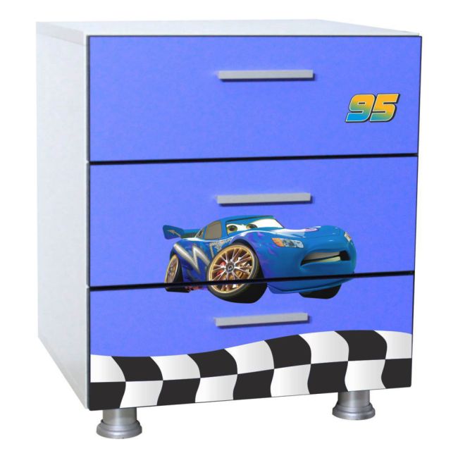 Comoda Fulger 3d Blue - Asc-c-3dblue