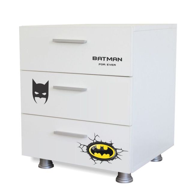 Comoda Copii Creativ Batman - Asc-c-str-btm