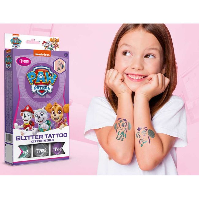 Set tatuaje temporare cu sclipici Paw Patrol Tytoo KKCTT2310026 BBJKKCTT2310026_Mov