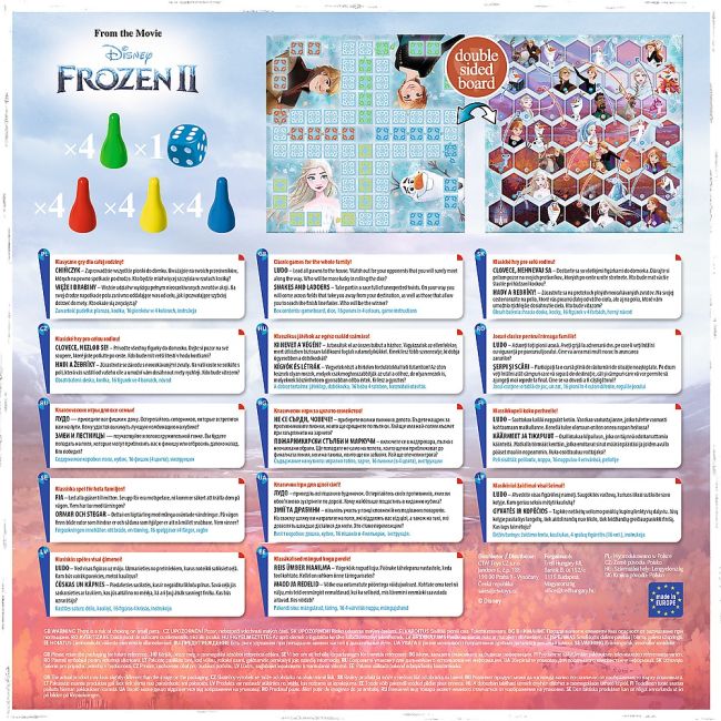 JOC FROZEN 2IN1 LUDO SI SERPISORI SCARI VIV02068