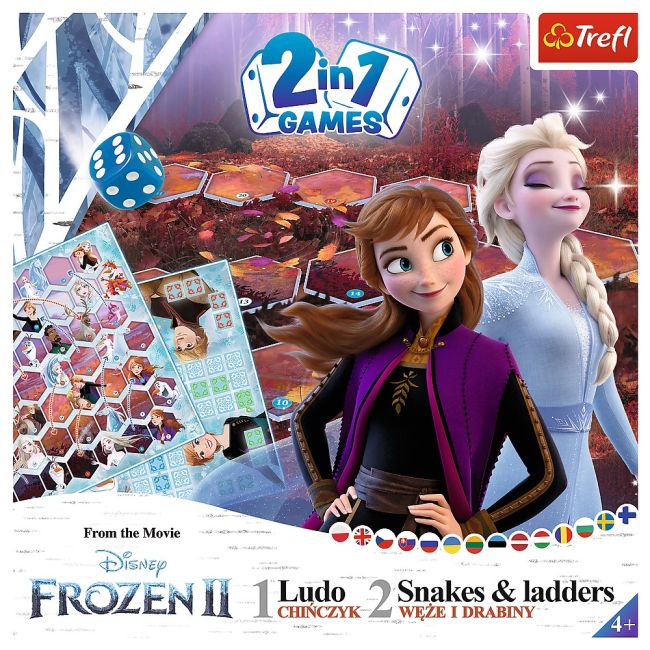 JOC FROZEN 2IN1 LUDO SI SERPISORI SCARI VIV02068