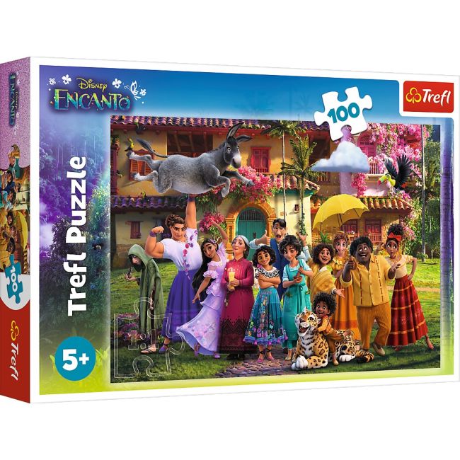 PUZZLE TREFL 100 DISNEY ENCANTO MAGIA DIN ENCANTO VIV16445