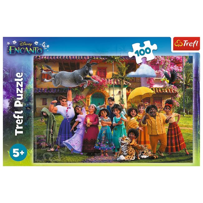 PUZZLE TREFL 100 DISNEY ENCANTO MAGIA DIN ENCANTO VIV16445