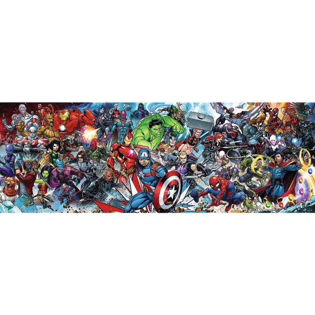 PUZZLE TREFL 1000 PANORAMA DISNEY MARVEL UNIVERSUL AVENGERS VIV29047