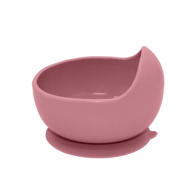 Petite&Mars - Bol din silicon fara BPA, Cu ventuza, TAKE&MATCH, 6 luni+, 350 ml, Roz BYN707820