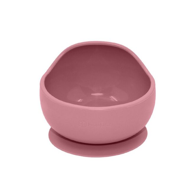 Petite&Mars - Bol din silicon fara BPA, Cu ventuza, TAKE&MATCH, 6 luni+, 350 ml, Roz BYN707820
