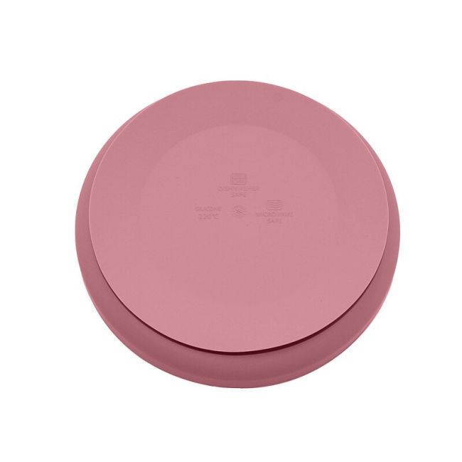 Petite&Mars - Farfurie din silicon fara BPA, Cu ventuza, TAKE&MATCH, 6 luni+, 400 ml, Roz BYN708820