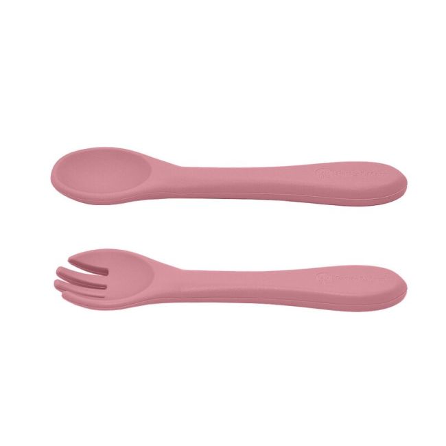 Petite&Mars - Set tacamuri din silicon fara BPA, Take&Match, 6 luni+, Roz BYN709820