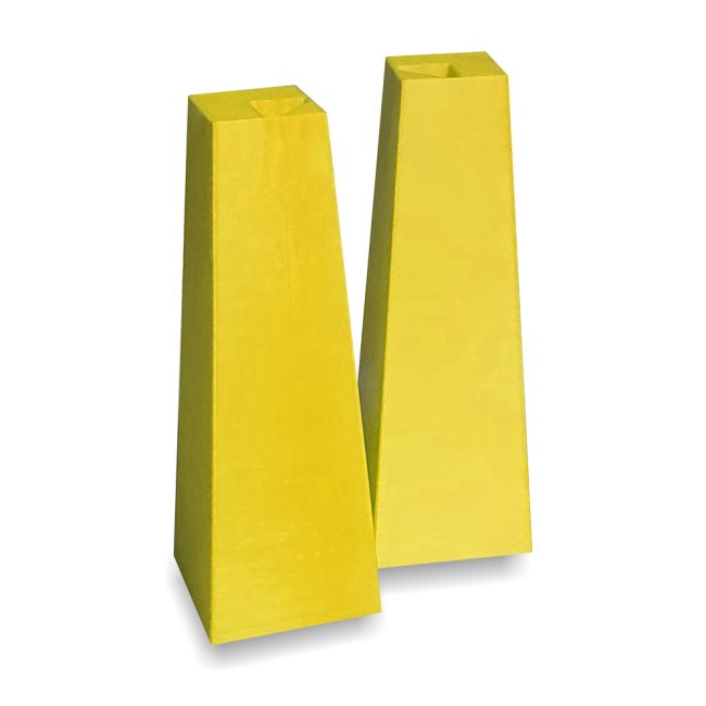 Set 2 Picioare Pat Printate 3d Aztec Yellow - ASC-acc-azt-yel-70