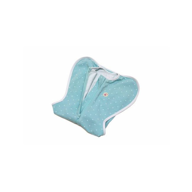 Set 2 saci de dormit nou-nascut Swaddle First Sleep Calm Star & Coral Blue KDE2FSCSCB00