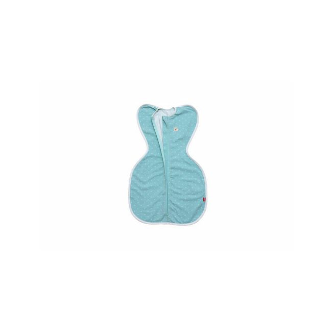 Set 2 saci de dormit nou-nascut Swaddle First Sleep Calm Star & Coral Blue KDE2FSCSCB00