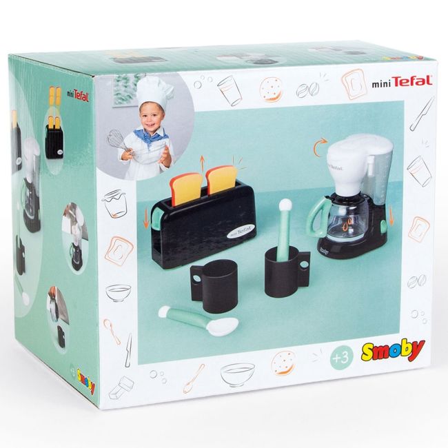 Set smoby tefal breakfast negru hubs7600310599