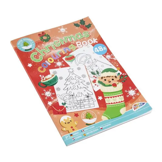 Carte de colorat - magia craciunului