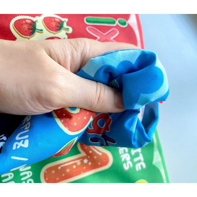 Cartea interactiva pentru bebelusi cu accesoriu de dentitie BabyJem (Model: cu animale) JEMbj_7751