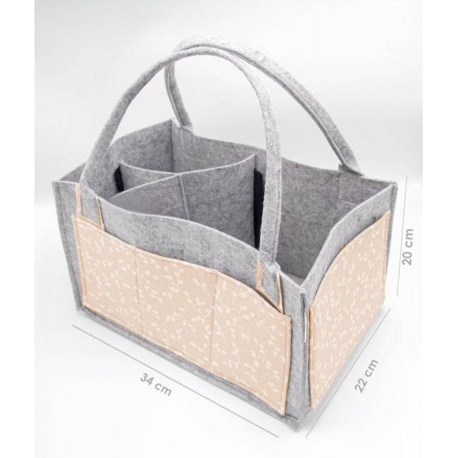 Geanta organizator scutece si accesorii copii/bebelusi BabyJem (Culoare: Verde) JEMbj_7721