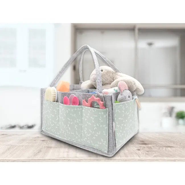 Geanta organizator scutece si accesorii copii/bebelusi BabyJem (Culoare: Verde) JEMbj_7721