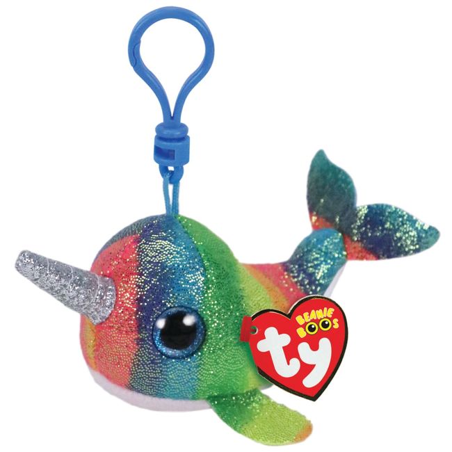 PLUS BRELOC TY 8.5CM BOOS NORI NARVAL MULTICOLORA VIVTY36560