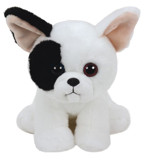 PLUS TY 15CM BEANIE BABIES MARCEL CAINE ALB VIVTY41203