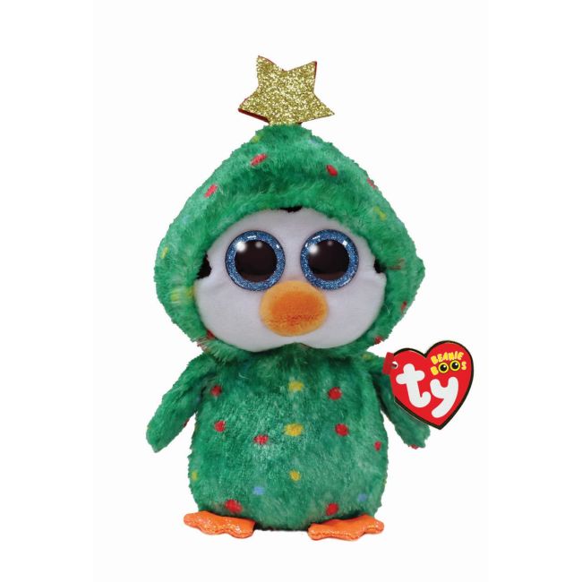 PLUS TY 15CM BOOS NOEL PINGUIN VERDE VIVTY36535
