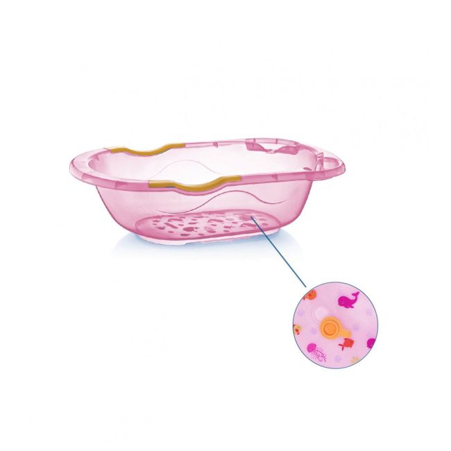 Set de baie cu 6 piese BabyJem (Culoare: Roz) JEMbj_5401