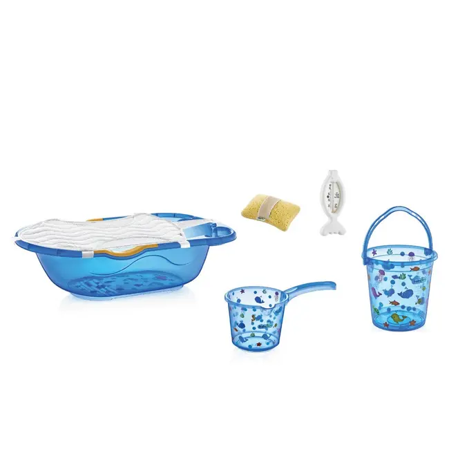 Set de baie cu 6 piese BabyJem (Culoare: Roz) JEMbj_5401