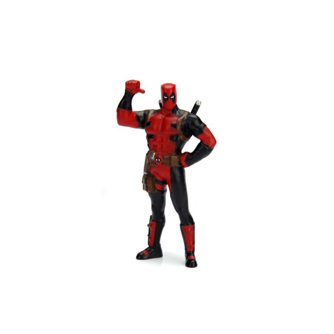 JADA MARVEL SET CAMIONUL DE MANCARE SCARA 1:24 SI FIGURINA METALICA DEADPOOL VIV253225000