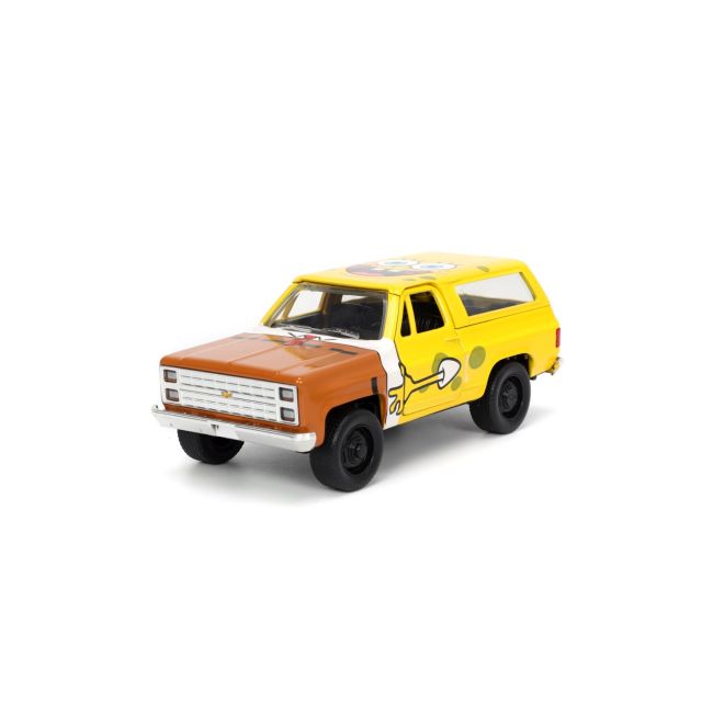 JADA SET MASINUTA METALICA CHEVY K5 BLAZER SI FIGURINA SPONGE BOB VIV253253017