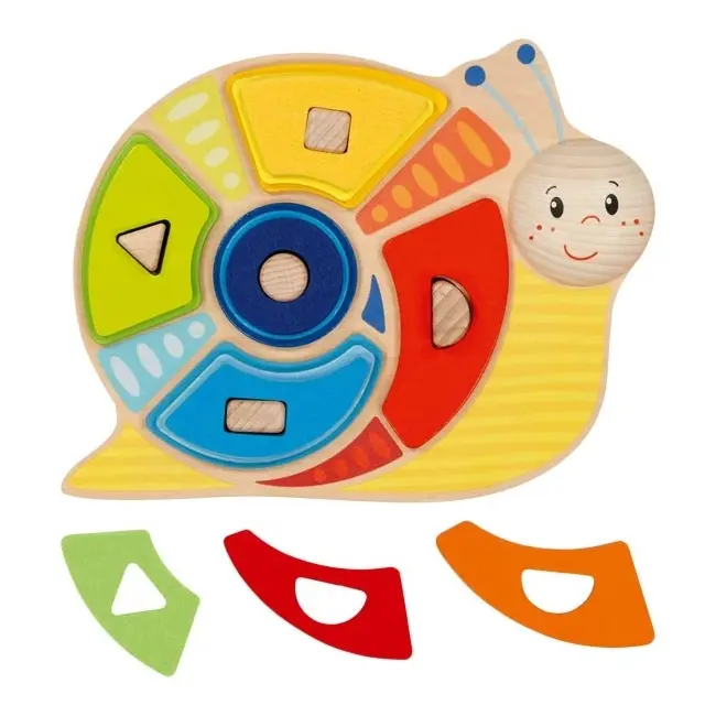 Joc educativ de sortare forme si culori melcul istet - okegoki58399