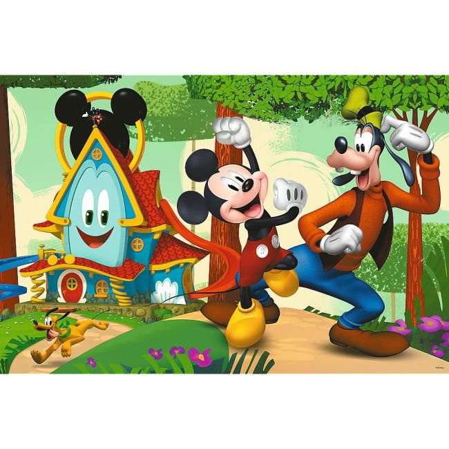 PUZZLE TREFL PRIMO  24 SUPER MAXI DISNEY MICKEY SI PRIETENII VIV41012