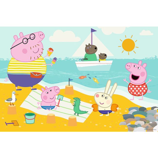 PUZZLE TREFL PRIMO  24 SUPER MAXI DISNEY PEPPA PIG VIV41010
