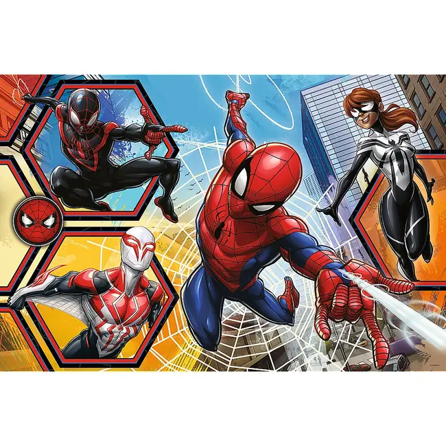 PUZZLE TREFL PRIMO  24 SUPER MAXI DISNEY SPIDERMAN IN ACTIUNE VIV41006