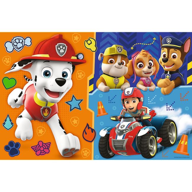 PUZZLE TREFL PRIMO  SUPER GIANT 15 PATRULA CATELUSILOR CUNOASTE ECHIPA VIV42001