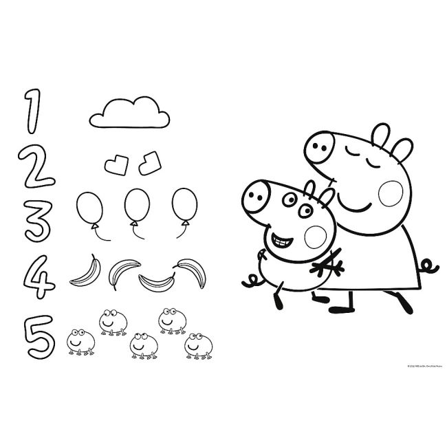 PUZZLE TREFL PRIMO  SUPER GIANT 15 PEPPA PIG VIV42003