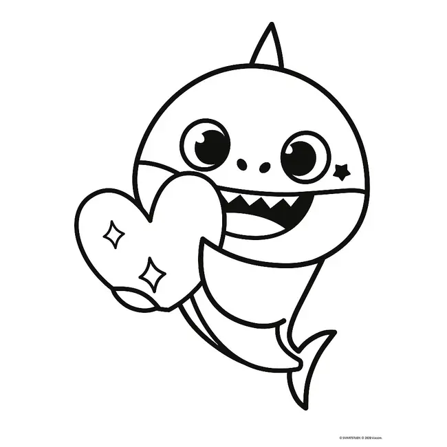 PUZZLE TREFL PRIMO BABY MAXI 2X10 BABY SHARK VIV43005