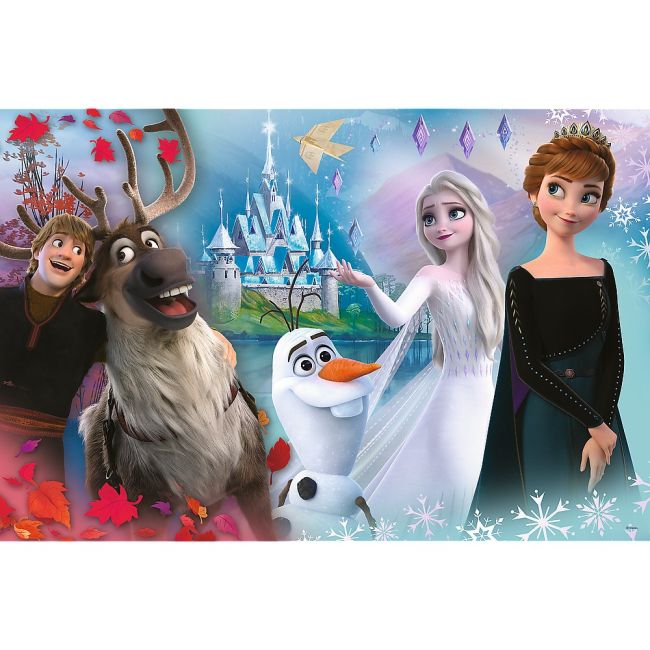 PUZZLE TREFL PRIMO SUPER SHAPE XXL 104 DISNEY FROZEN LUMEA ANEI SI A ELSEI VIV50017