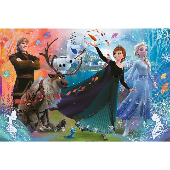 PUZZLE TREFL PRIMO SUPER SHAPE XXL 160 DISNEY FROZEN DESCOPERA LUMEA INGHETATA VIV50022